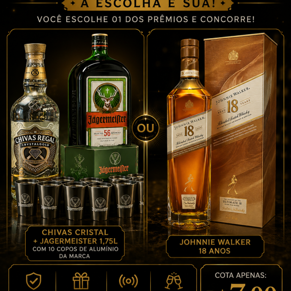 A ESCOLHA MAIS LUXUOSA DA NOITE